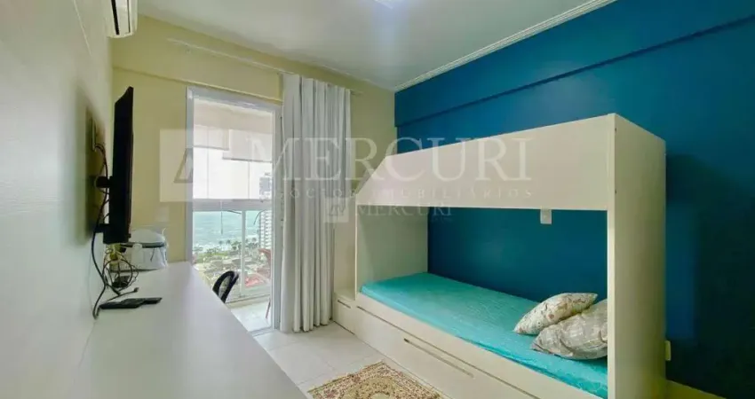Apartamento no guarujá, tombo, 3 quartos, sendo suíte, vista para o mar e varanda gourmet - mercuri imóveis - imobiliária no guarujá.