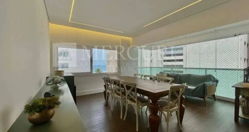 Apartamento no guarujá, astúrias, 3 quartos, sendo 3 suíte e sacada - mercuri imóveis - imobiliária no guarujá