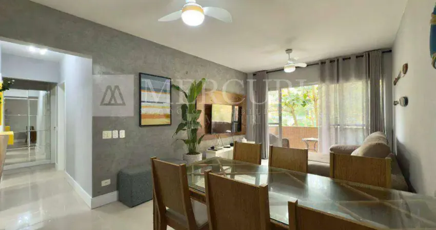 Apartamento no guarujá, enseada, 3 quartos e sacada - mercuri imóveis - imobiliária no guarujá