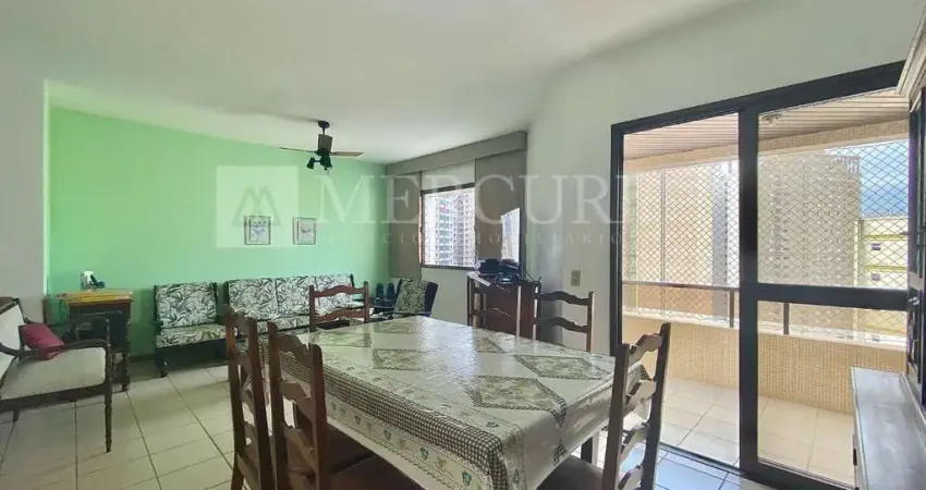 Apartamento no guarujá, astúrias, 3 quartos, sendo 1 suíte e sacada - mercuri imóveis - imobiliária no guarujá