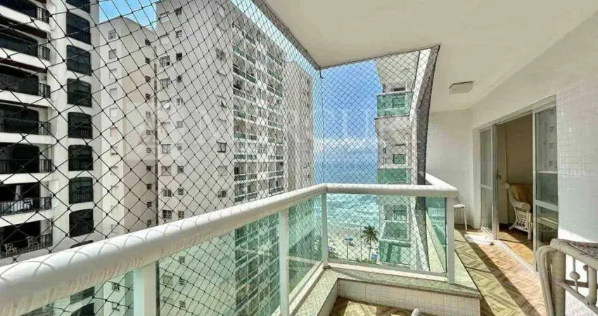 Apartamento no guarujá - pitangueiras - amplo, 3 quartos e sacada - mercuri imóveis - imobiliária no guarujá