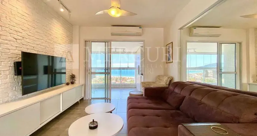 Apartamento no guarujá, enseada, 3 quartos, sendo 1 suíte e varanda gourmet com vista para o mar - mercuri imóveis - imobiliária no guarujá