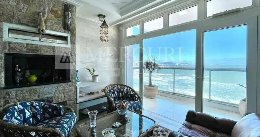 Apartamento no guarujá, astúrias, 3 quartos, sendo suítes e sacada com vista para o mar - mercuri imóveis - imobiliária no guarujá