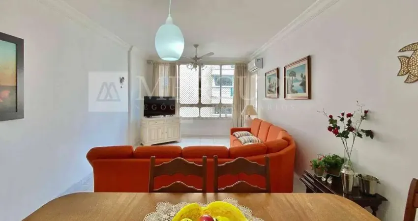 Apartamento no guarujá, pitangueiras, 2 quartos, sendo 1 suíte e sacada com vista urbana - mercuri imóveis - imobiliária no guarujá