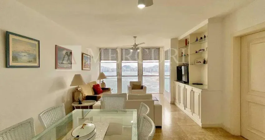 Apartamento no guarujá, pitangueiras, 3 quartos, frente para o mar e com vista mar - mercuri imóveis - imobiliária no guarujá