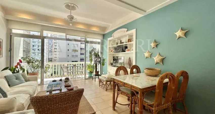 Apartamento no guarujá, pitangueiras, 3 quartos, sendo 1 suíte e sacada - mercuri imóveis - imobiliária no guarujá