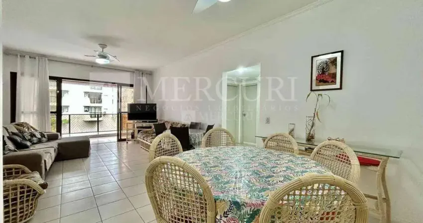 Apartamento no guarujá, pitangueiras, 3 quartos, sendo 1 suíte e sacada - mercuri imóveis - imobiliária no guarujá.