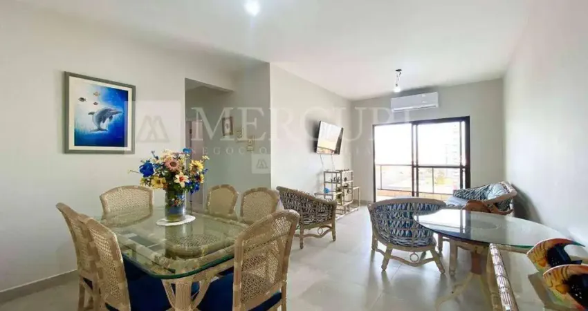 Apartamento no guarujá, enseada, 2 quartos, sendo suíte e sacada com vista para o mar - mercuri imóveis - imobiliária no guarujá