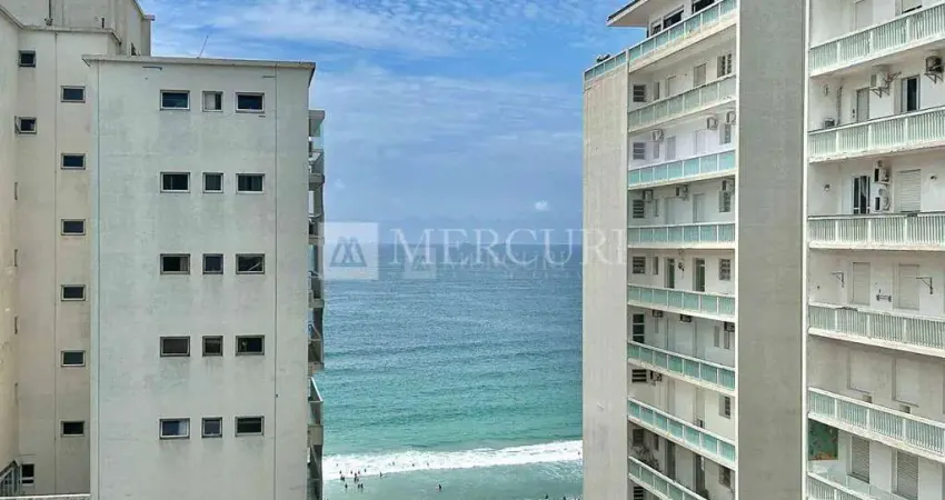 Apartamento no Guarujá, Pitangueiras, 3 Quartos, Sendo 1 Suíte, Sacada com Vista para o Mar - Mercuri Imóveis - Imobiliária no Guarujá