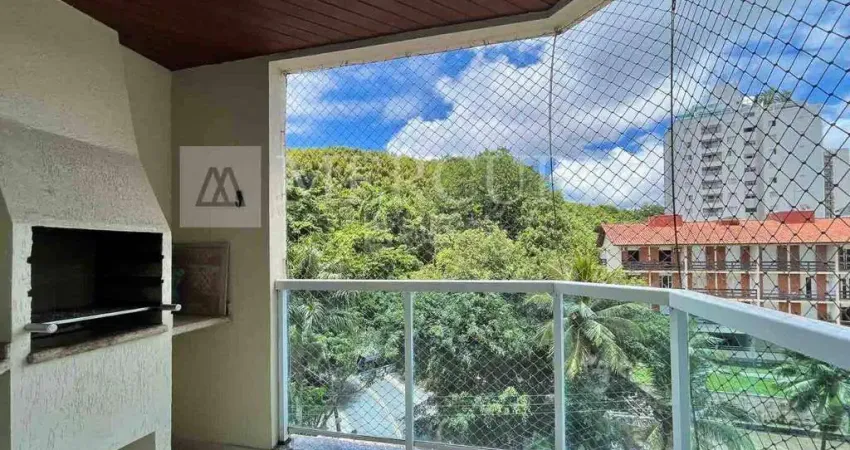 Apartamento do Guarujá, Astúrias, 3 Quartos, Sendo 1 Suíte e Varanda Gourmet com Vista para a Mata - Mercuri Imóveis - Imobiliária no Guarujá