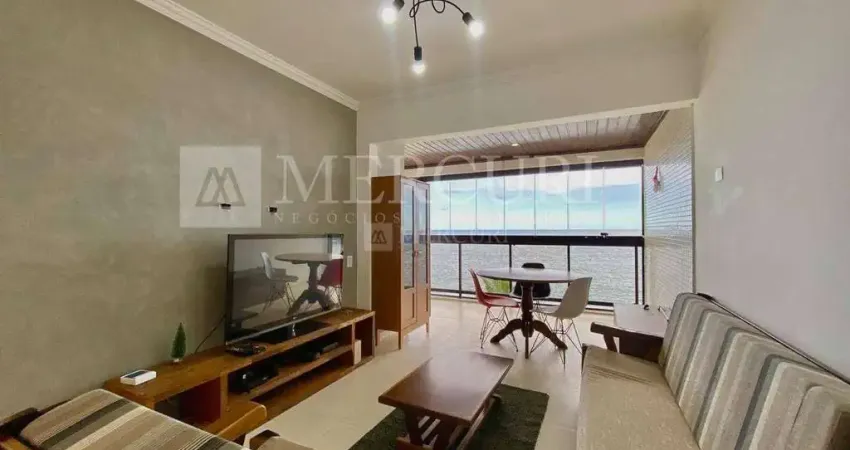 Apartamento no Guarujá, Enseada, 2 Quartos, Sendo 1 Suíte e Sacada com Vista Total para o Mar - Mercuri Imóveis - Imobiliária no Guarujá