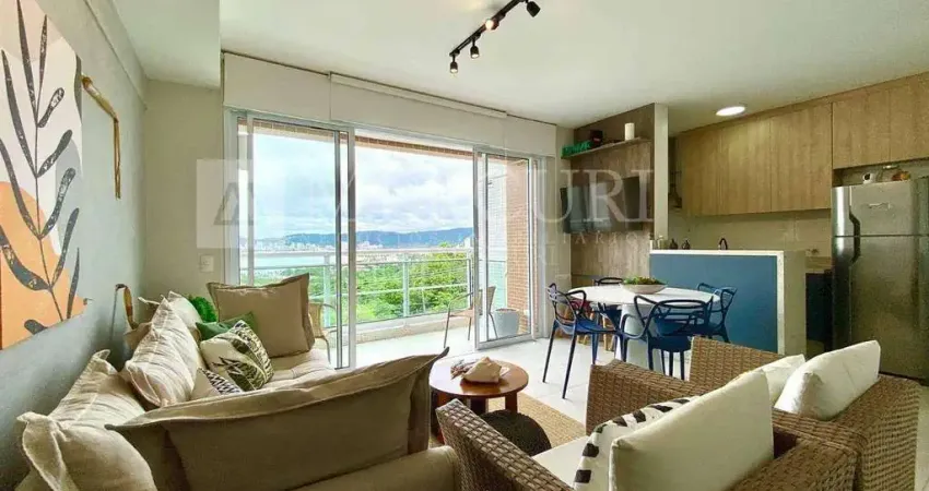 Apartamento no Guarujá, Enseada, 2 Suítes, Sacada e Lazer no Prédio - Mercuri Imóveis - Imobiliária no Guarujá