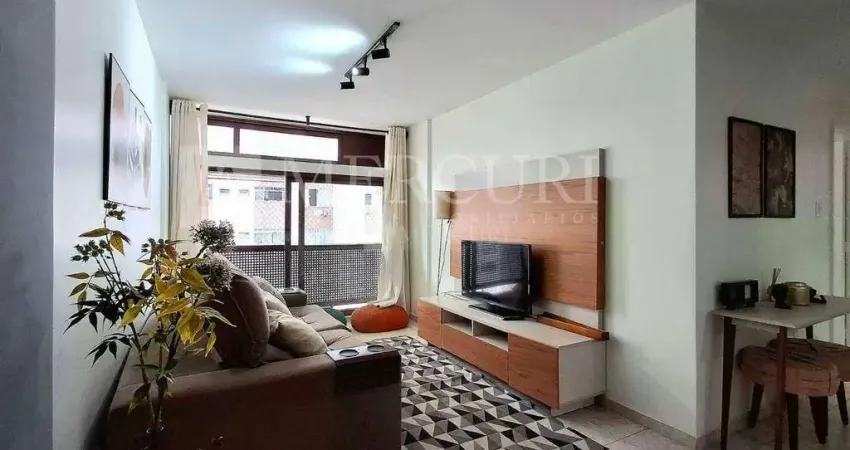 Apartamento no Guarujá, Pitangueiras, 2 Quartos e Sala para 2 Ambientes - Mercuri Imóveis - Imobiliária no Guarujá