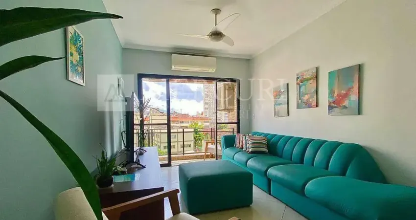 Apartamento no Guarujá, Enseada, 3 Quartos, Sendo 1 Suíte e Varanda - Mercuri Imóveis - Imobiliária no Guarujá.