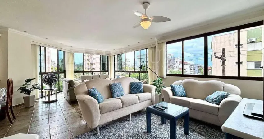 Apartamento no Guarujá, Enseada, 4 Quartos, Sendo 2 Suítes e Sala para 3 Ambientes - Mercuri Imóveis - Imobiliária no Guarujá.