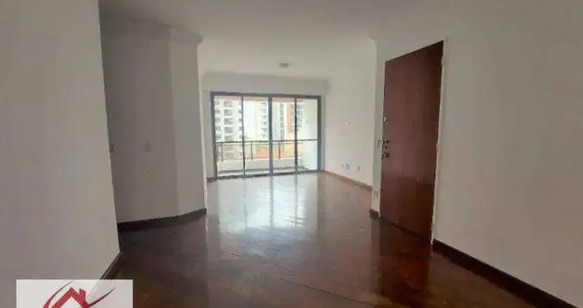 Apartamento com 3 dormitórios para alugar, 96 m² por R$ 6.527,38/mês - Moema - São Paulo/SP