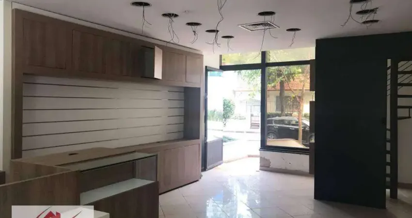 Loja, 52 m² - venda por R$ 850.000,00 ou aluguel por R$ 5.695,00/mês - Campo Belo - São Paulo/SP