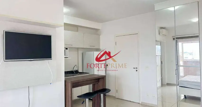 Apartamento com 1 dormitório para alugar, 34 m² por R$ 4.315,00/mês - Campo Belo - São Paulo/SP
