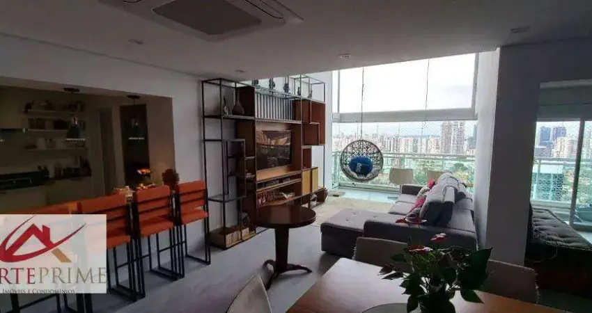 Apartamento à venda, 187 m² por R$ 3.800.000,00 - Brooklin - São Paulo/SP