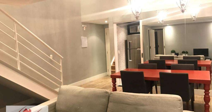 Apartamento Duplex com 2 dormitórios à venda, 100 m² por R$ 2.000.000,00 - Brooklin - São Paulo/SP