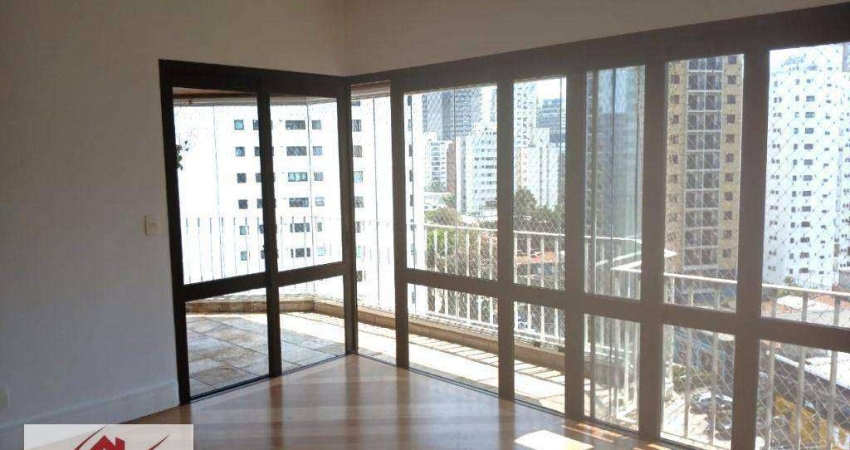 Apartamento com 3 dormitórios à venda, 177 m² por R$ 3.200.000,00 - Moema - São Paulo/SP