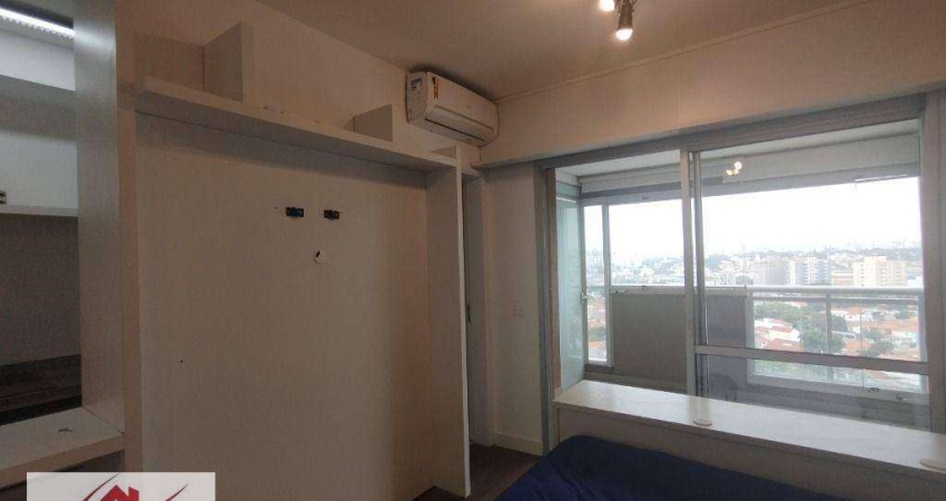 Studio com 1 dormitório, 35 m² - venda por R$ 550.000,00 ou aluguel por R$ 4.232,00/mês - Campo Belo - São Paulo/SP