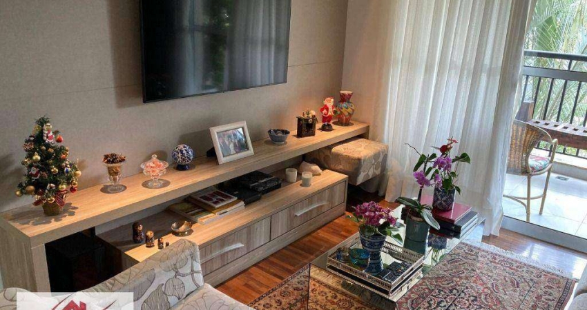 Apartamento com 2 dormitórios à venda, 120 m² por R$ 1.350.000,00 - Campo Belo - São Paulo/SP