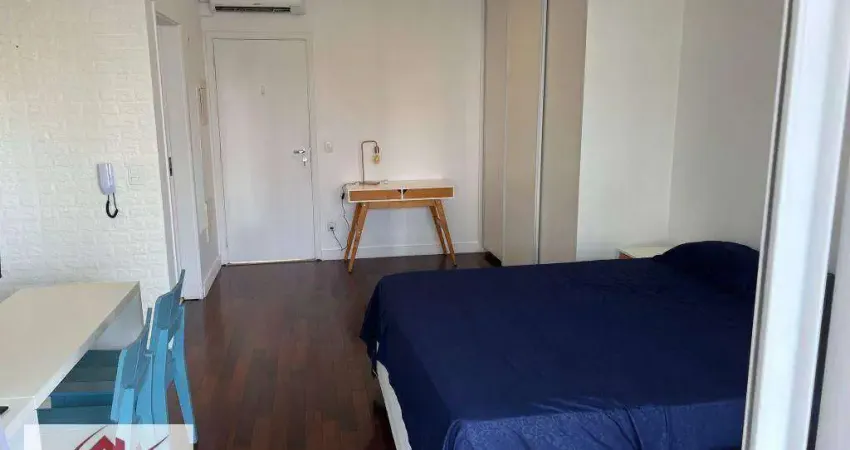 Studio com 1 dormitório, 35 m² - venda por R$ 480.000,00 ou aluguel por R$ 4.800,00/mês - Brooklin - São Paulo/SP