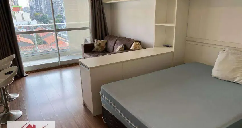Studio, 35 m² - venda por R$ 480.000,00 ou aluguel por R$ 4.500,00/mês - Brooklin - São Paulo/SP