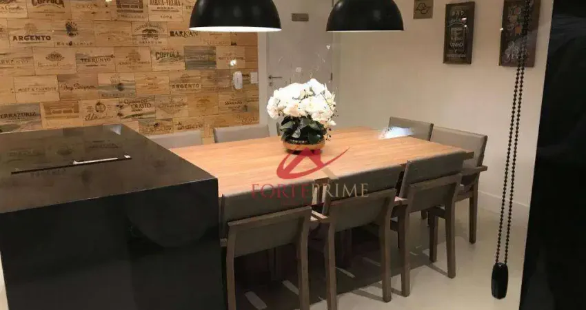 Apartamento Duplex com 1 dormitório à venda, 58 m² por R$ 810.000,00 - Campo Belo - São Paulo/SP