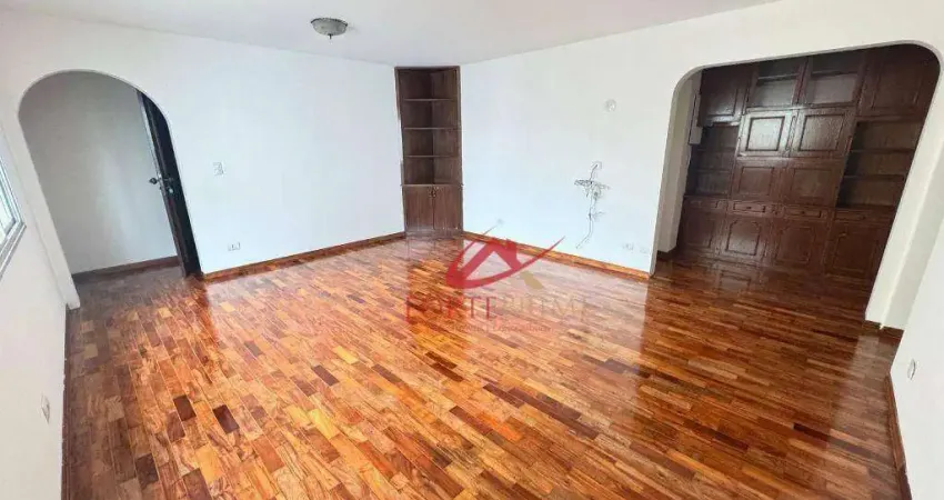 Apartamento com 3 dormitórios para alugar, 100 m² por R$ 6.891,95/mês - Brooklin Paulista - São Paulo/SP