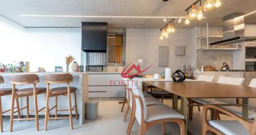 Apartamento com 3 dormitórios à venda, 167 m² por R$ 2.850.000,00 - Brooklin - São Paulo/SP