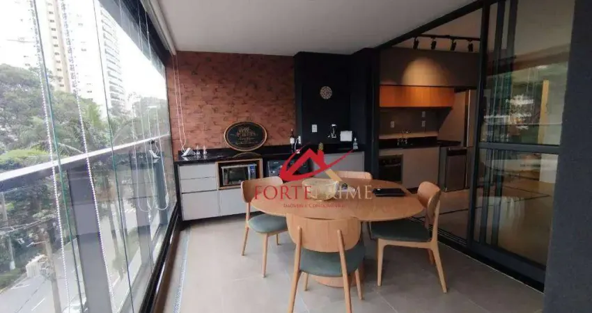 Apartamento com 2 dormitórios à venda, 65 m² por R$ 1.420.000,00 - Campo Belo - São Paulo/SP