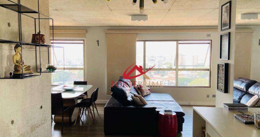 Apartamento com 1 dormitório à venda, 70 m² por R$ 1.100.000,00 - Campo Belo - São Paulo/SP