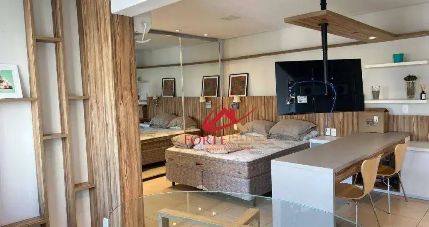 Apartamento com 1 dormitório para alugar, 40 m² por R$ 4.383,00/mês - Campo Belo - São Paulo/SP