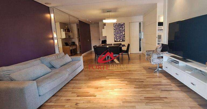 Apartamento com 2 dormitórios à venda, 106 m² por R$ 1.850.000,00 - Campo Belo - São Paulo/SP