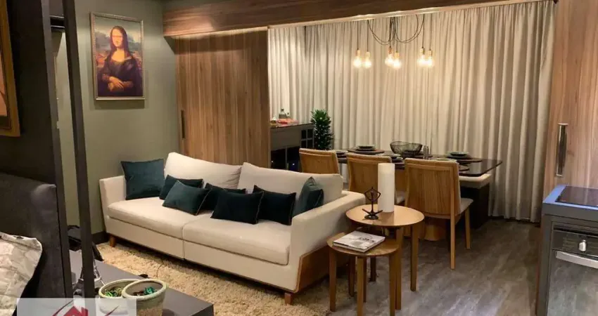 Apartamento com 1 dormitório para alugar, 43 m² por R$ 6.210,00/mês - Campo Belo - São Paulo/SP