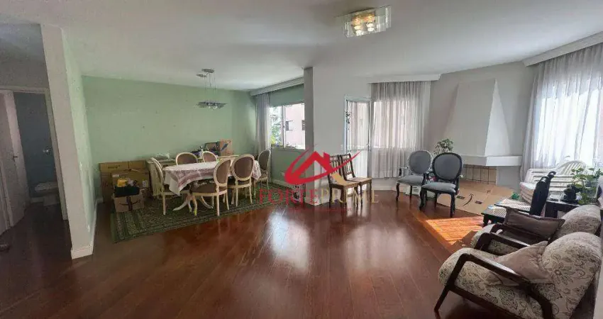 Apartamento com 4 dormitórios para alugar, 167 m² por R$ 9.450/mês - Brooklin - São Paulo/SP