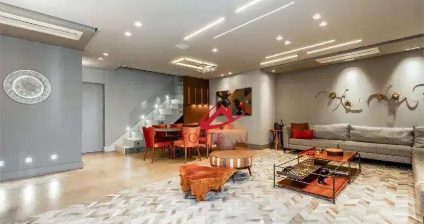 Cobertura com 3 dormitórios à venda, 345 m² por R$ 5.500.000,00 - Campo Belo - São Paulo/SP