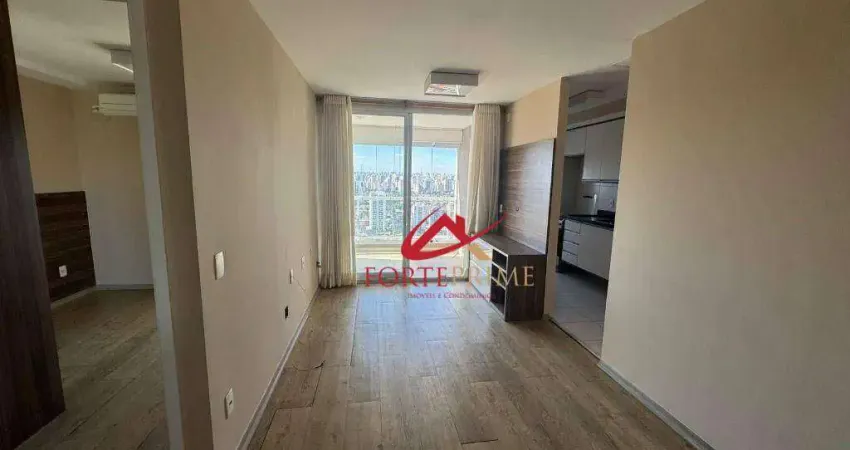Apartamento com 1 dormitório para alugar, 44 m² por R$ 5.120,00/mês - Brooklin - São Paulo/SP