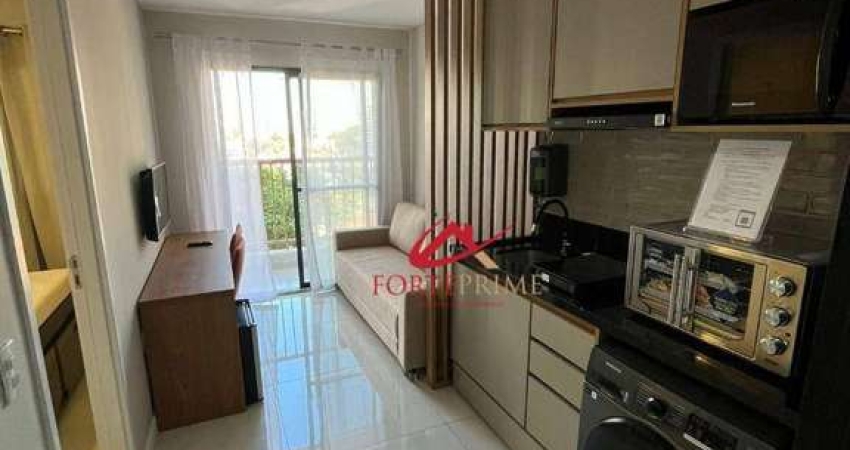 Studio com 1 dormitório para alugar, 29 m² por R$ 3.687,80/mês - Jardim das Acácias - São Paulo/SP