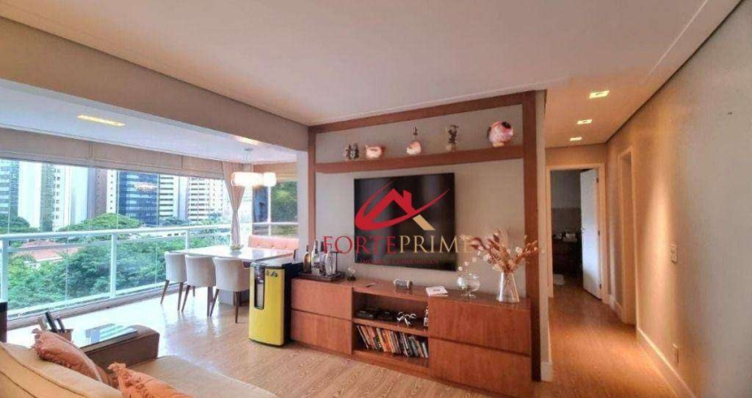 Apartamento com 2 dormitórios, 80 m² - venda por R$ 1.500.000,00 ou aluguel por R$ 12.985,00/mês - Brooklin - São Paulo/SP