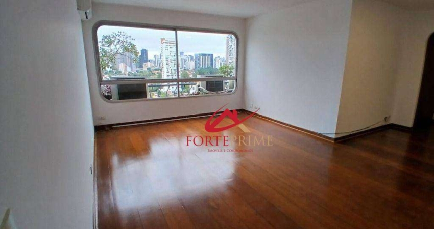 Apartamento com 3 dormitórios, 120 m² - venda por R$ 1.600.000,00 ou aluguel por R$ 7.550,00/mês - Brooklin - São Paulo/SP