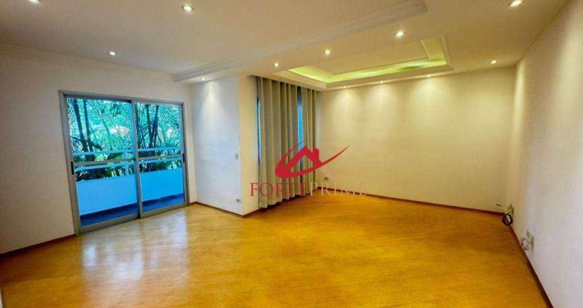 Apartamento com 3 dormitórios para alugar, 96 m² por R$ 7.150,00 - Brooklin - São Paulo/SP