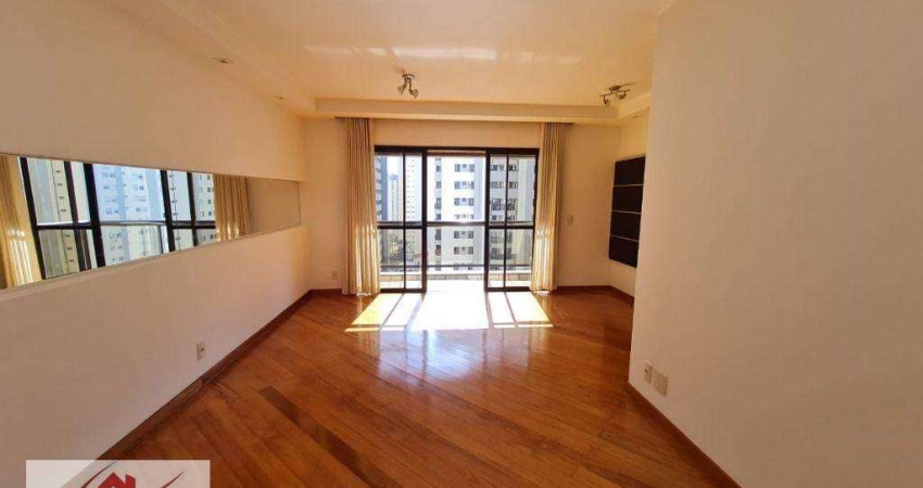 Apartamento com 4 dormitórios para alugar, 120 m² por R$ 12.750,00 - Brooklin - São Paulo/SP