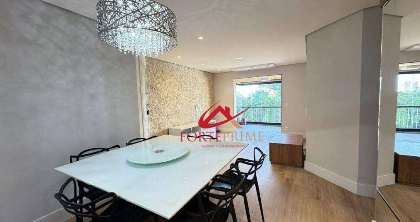Apartamento com 3 dormitórios para alugar, 96 m² por R$ 11.950,00/mês - Brooklin - São Paulo/SP
