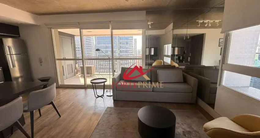 Apartamento com 1 dormitório à venda, 63 m² por R$ 990.000,00 - Brooklin - São Paulo/SP