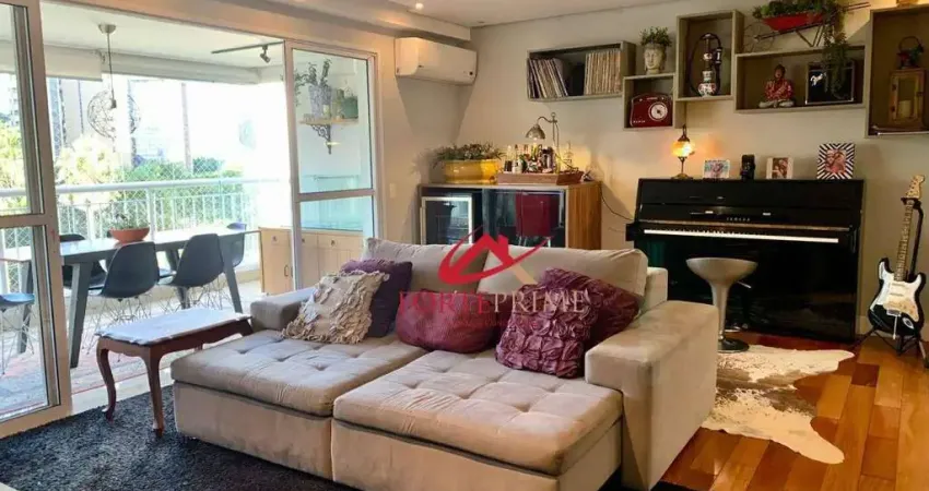 Apartamento residencial 3 dormitórios (1 suíte com closet ) Ar condicionado 2 vagas  para locação, Brooklin , São Paulo.
