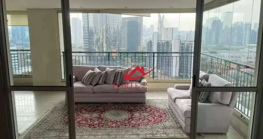 Apartamento com 4 dormitórios, 204 m² - venda por R$ 3.150.000,00 ou aluguel por R$ 19.090,00/mês - Brooklin - São Paulo/SP