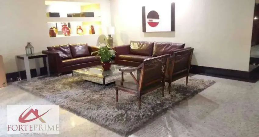 Apartamento com 3 dormitórios para alugar, 105 m² por R$ 7.850,00/mês - Moema - São Paulo/SP
